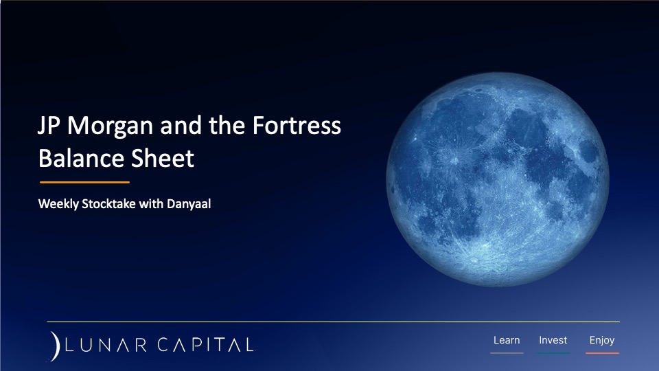 JP Morgan and the Fortress Balance Sheet