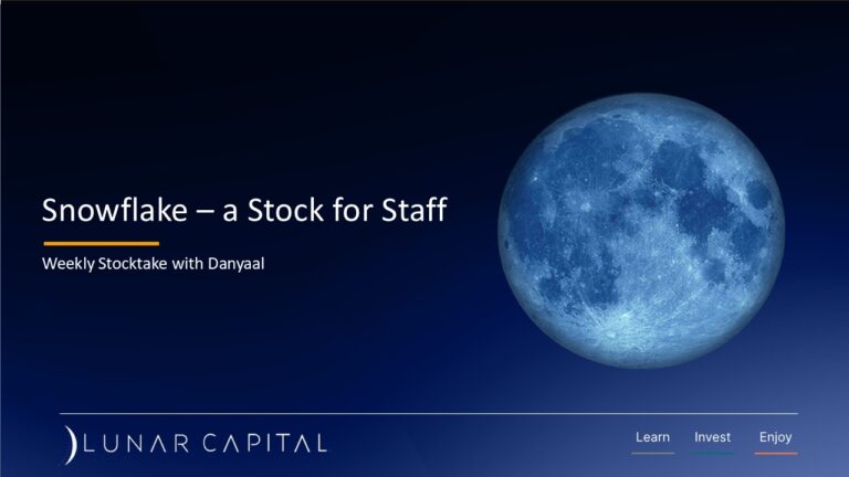 Snowflake - a Stock for Staff
