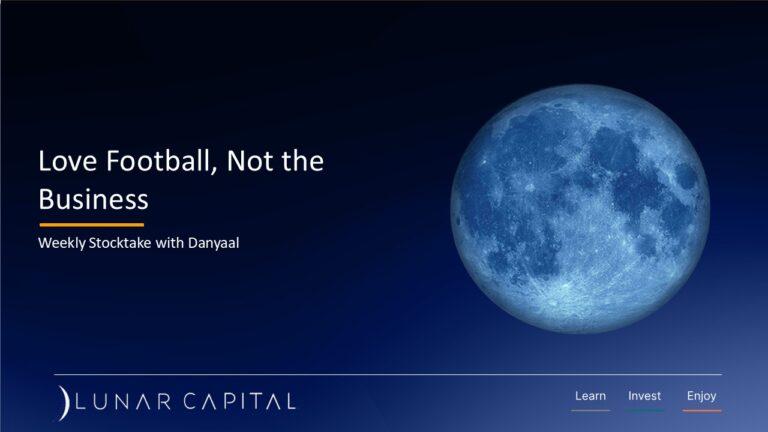 Love Football, Not the Business