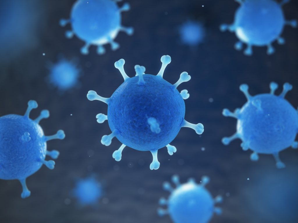 Lunar Capital human pathogenic virus and bacterias under microsc PXSCE7K